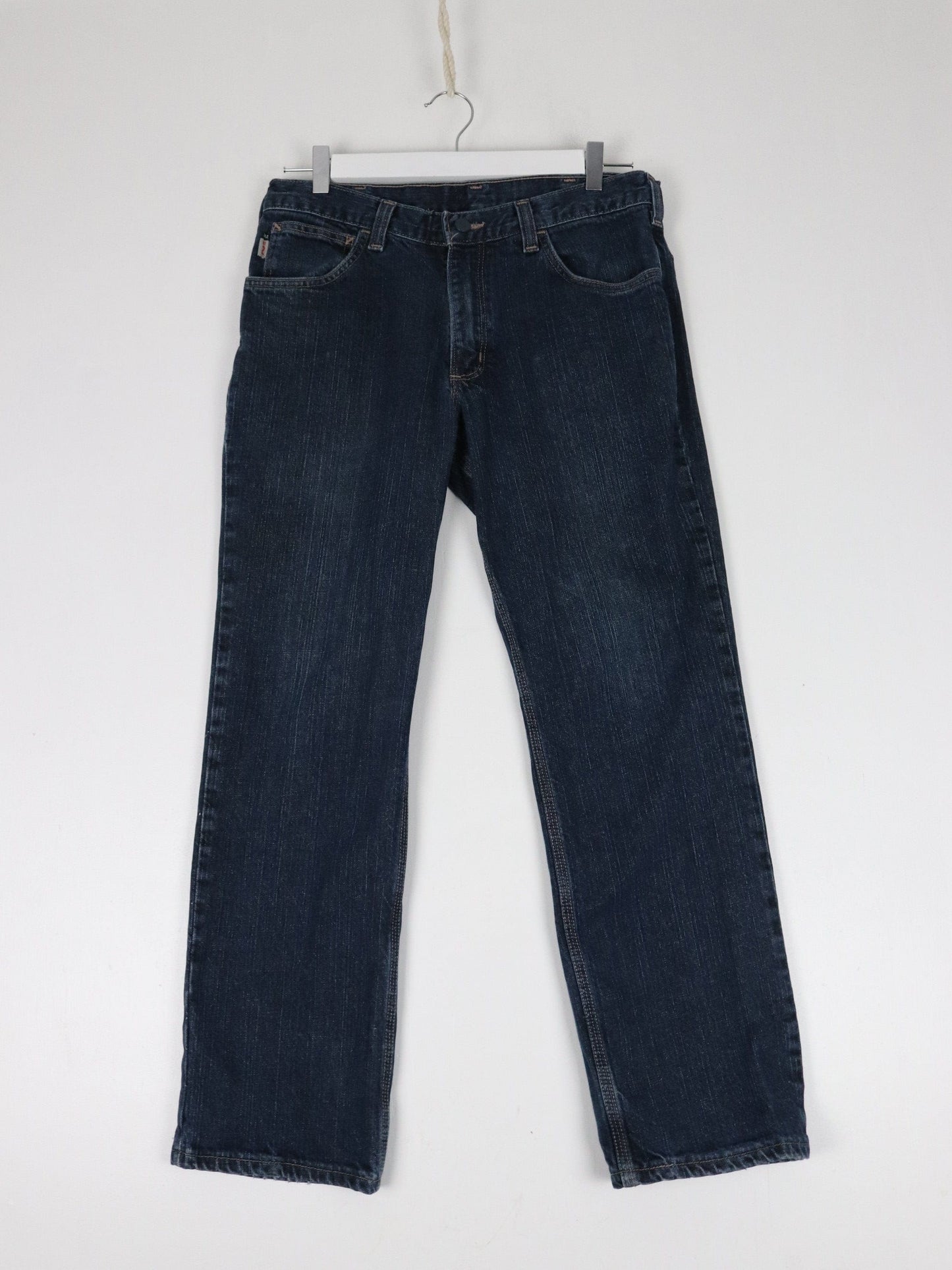 Carhartt Jeans Carhartt Pants Fits Womens 30 x 28 Blue Denim Jeans Fire Resistant