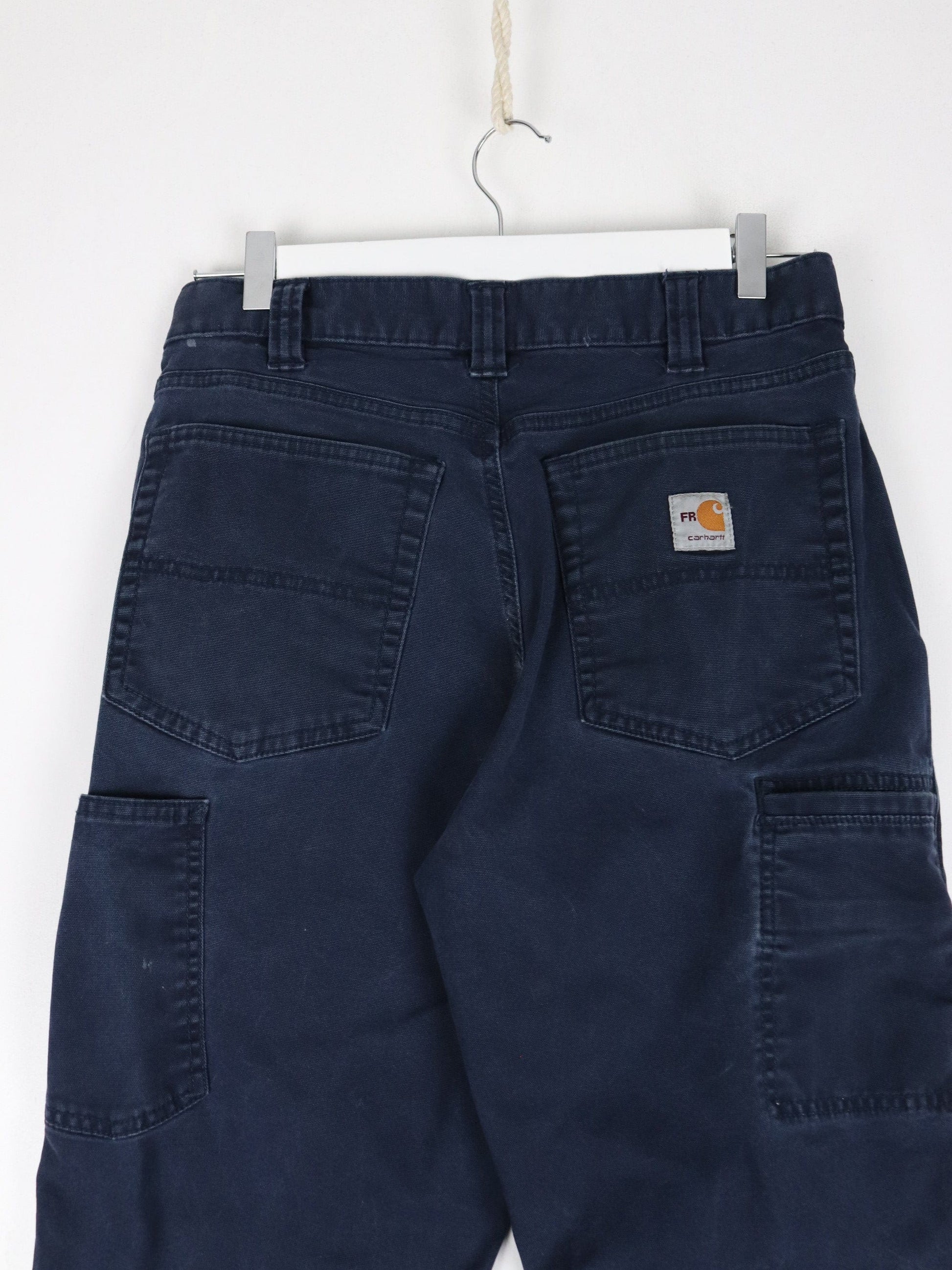 Carhartt Pants Carhartt Pants Fits Mens 30 x 30 Blue FR Work Wear