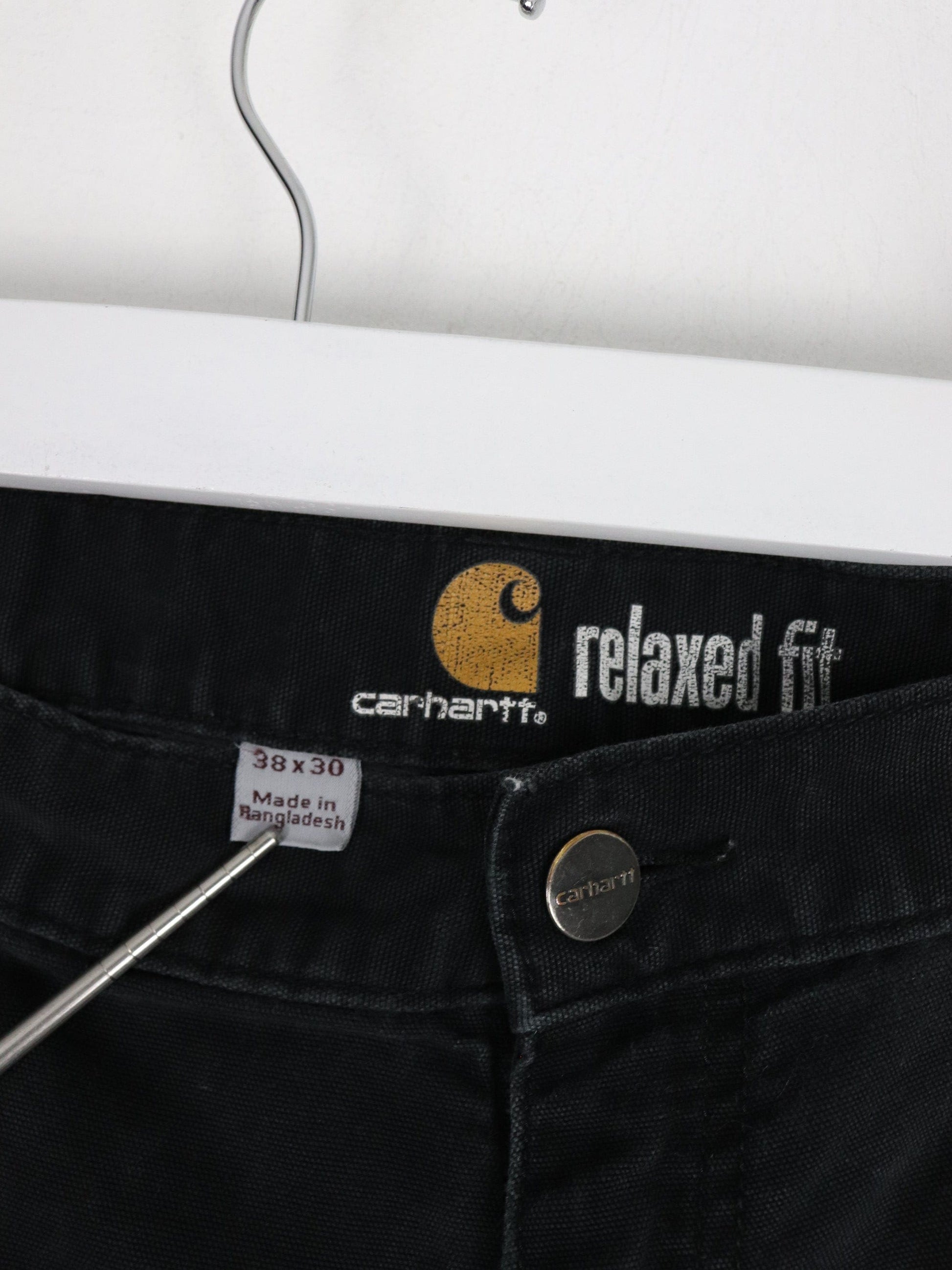 Carhartt Pants Carhartt Pants Fits Mens 38 x 27 Black Work Wear Carpenters