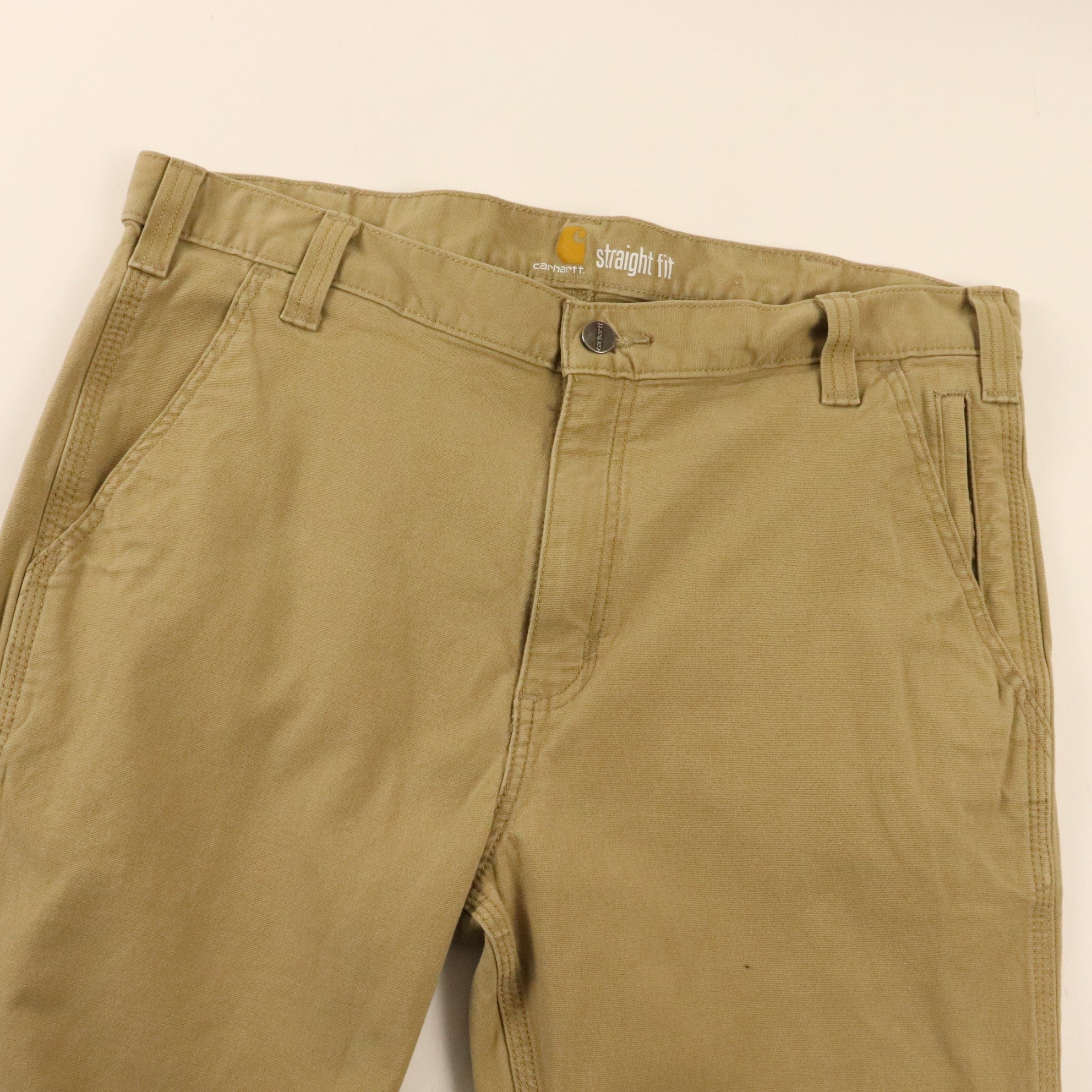 Brown Carhartt Pants Y2k Straight Leg Pants Workwear Work Pants