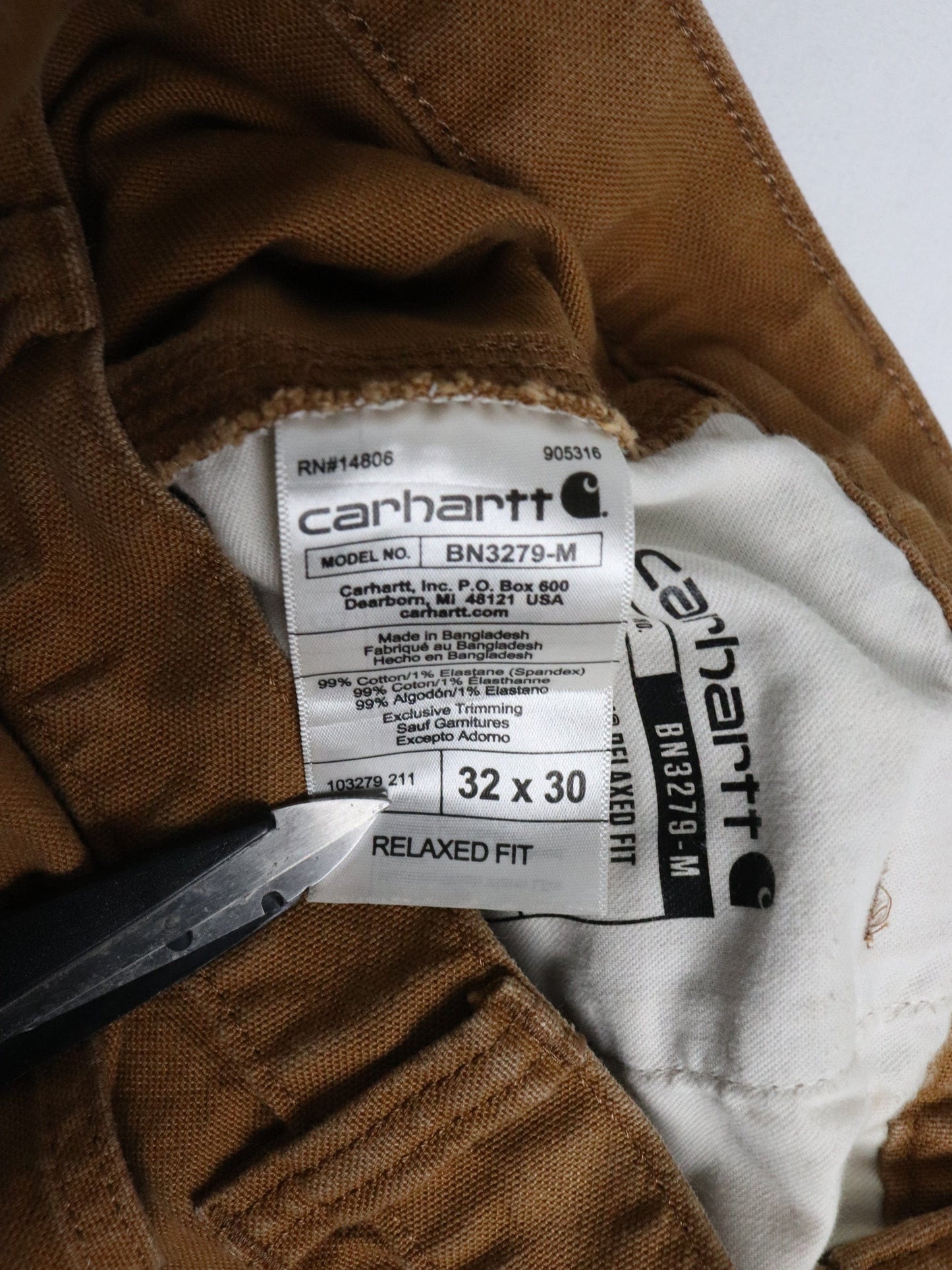 Carhartt Pants Carhartt Pants Mens 32 x 30 Brown Work Wear Carpenter