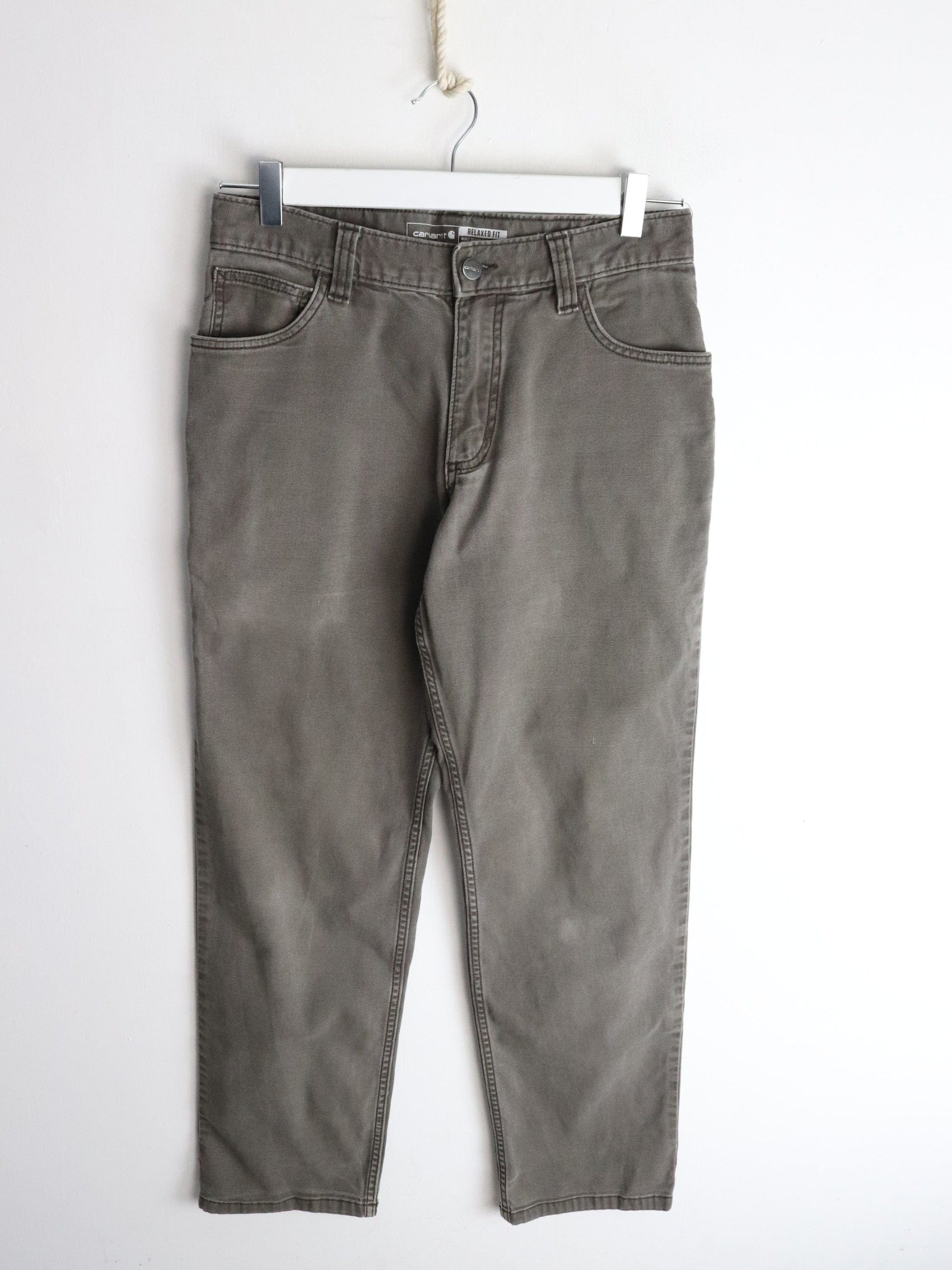 Carhartt Pants Mens 29 x 30 Grey Work Wear