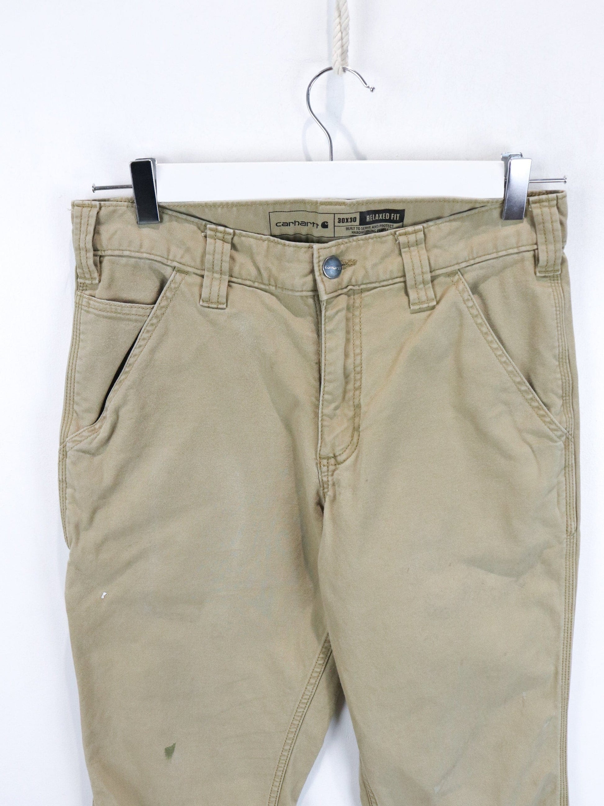 Carhartt Pants Mens 30 x 30 Brown Work Wear from propervintagecanada