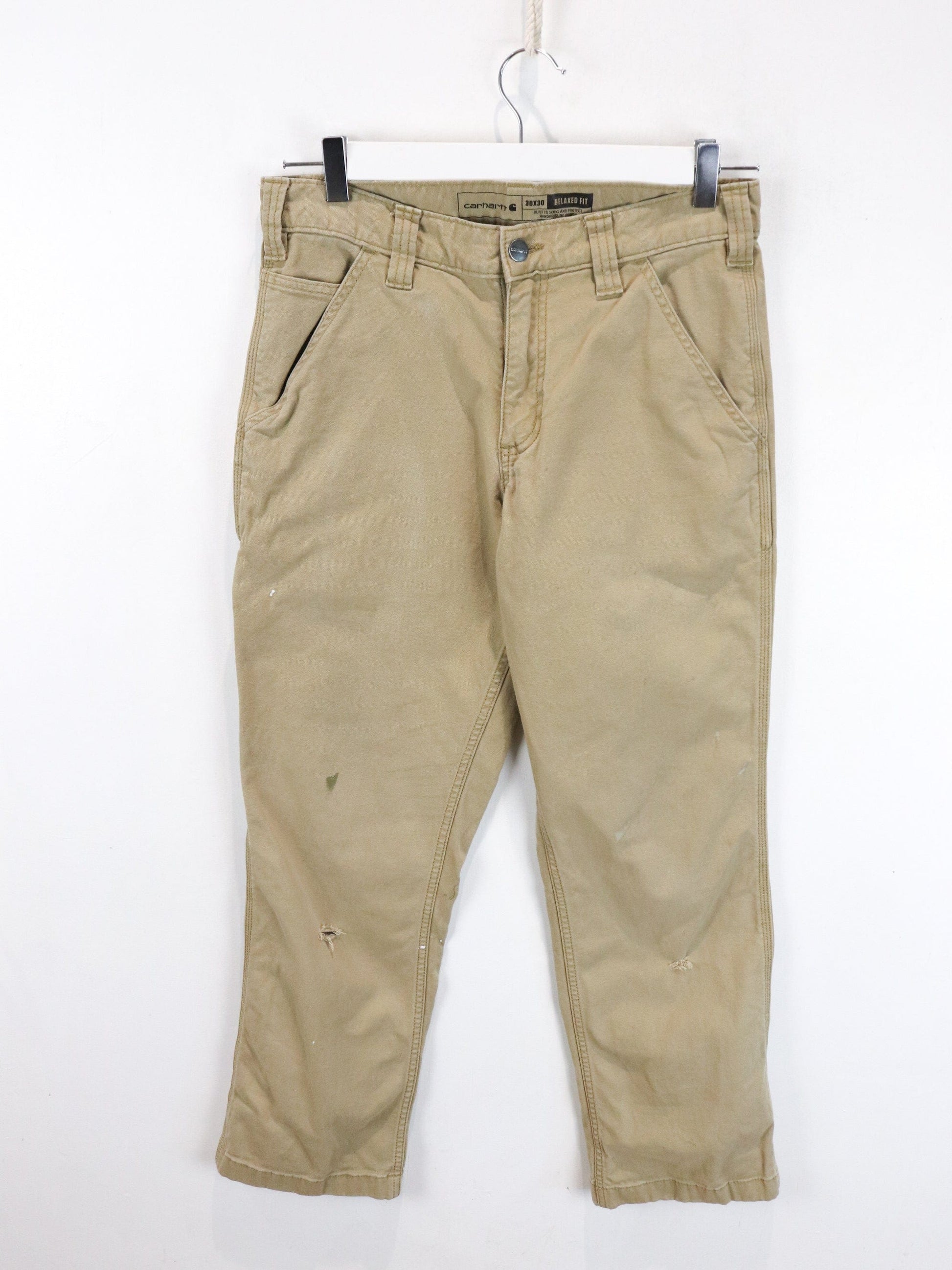 Carhartt Pants Mens 30 x 30 Brown Work Wear from propervintagecanada