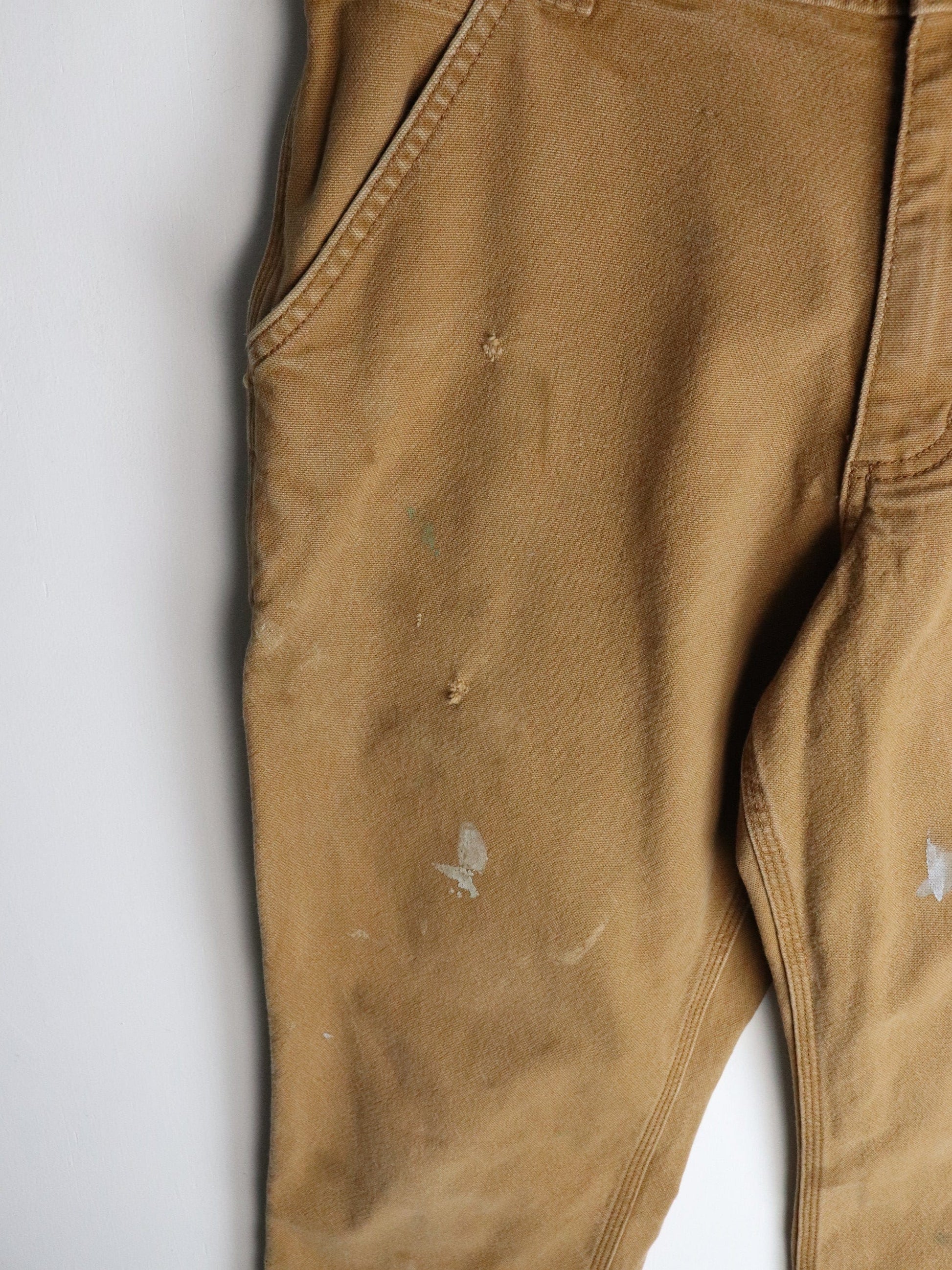 Carhartt Pants Mens 30 x 32 Brown Work Wear from propervintagecanada