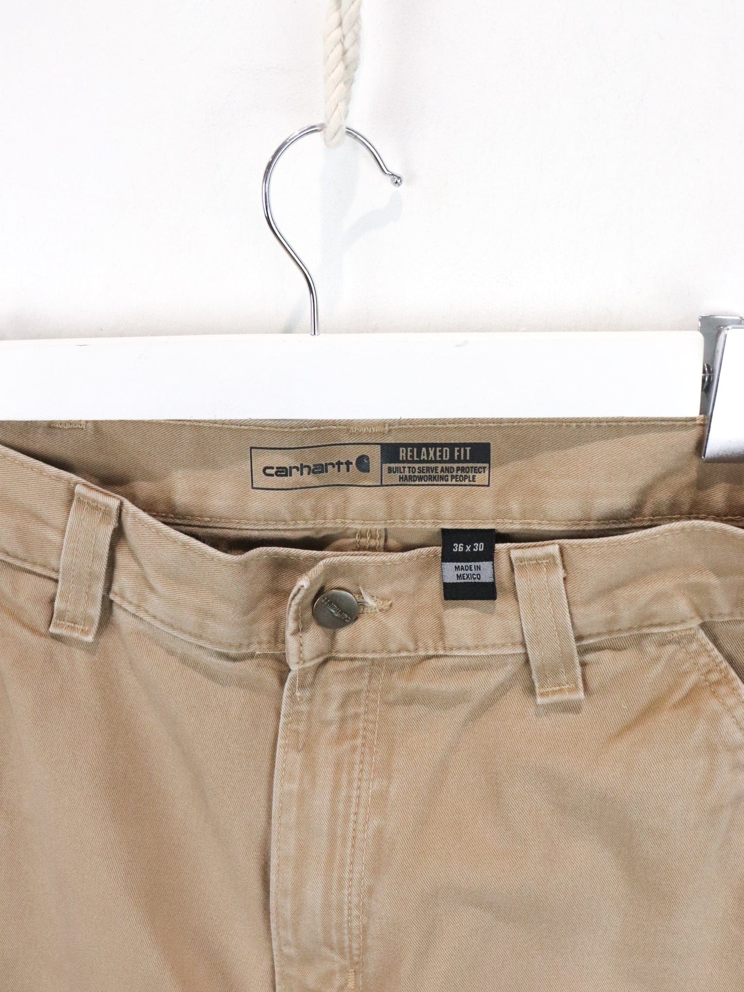 Carhartt Pants Mens 36 x 30 Brown Work Wear from propervintagecanada