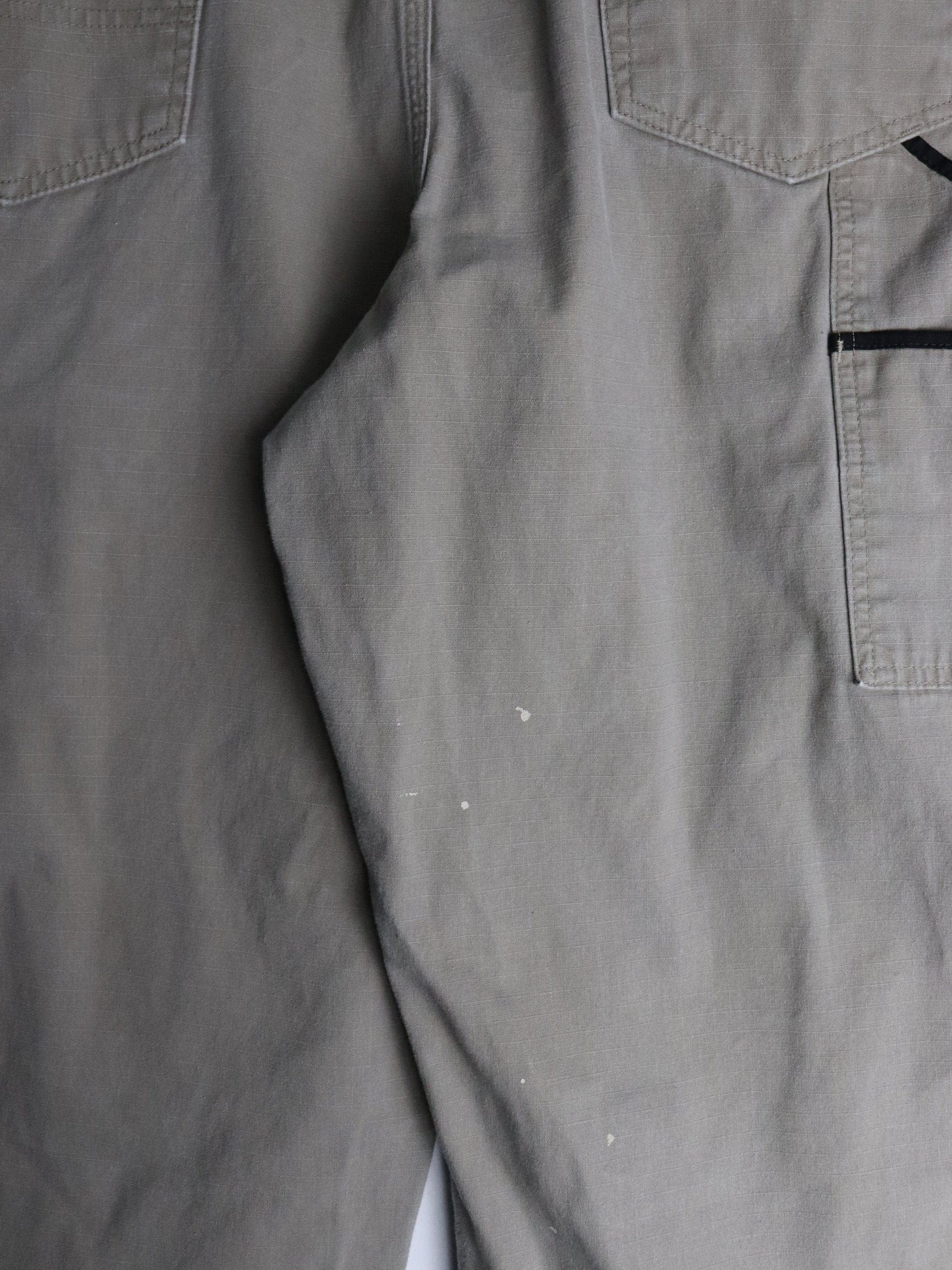 Carhartt Pants Mens 38 x 34 Beige Work Wear Carpenters