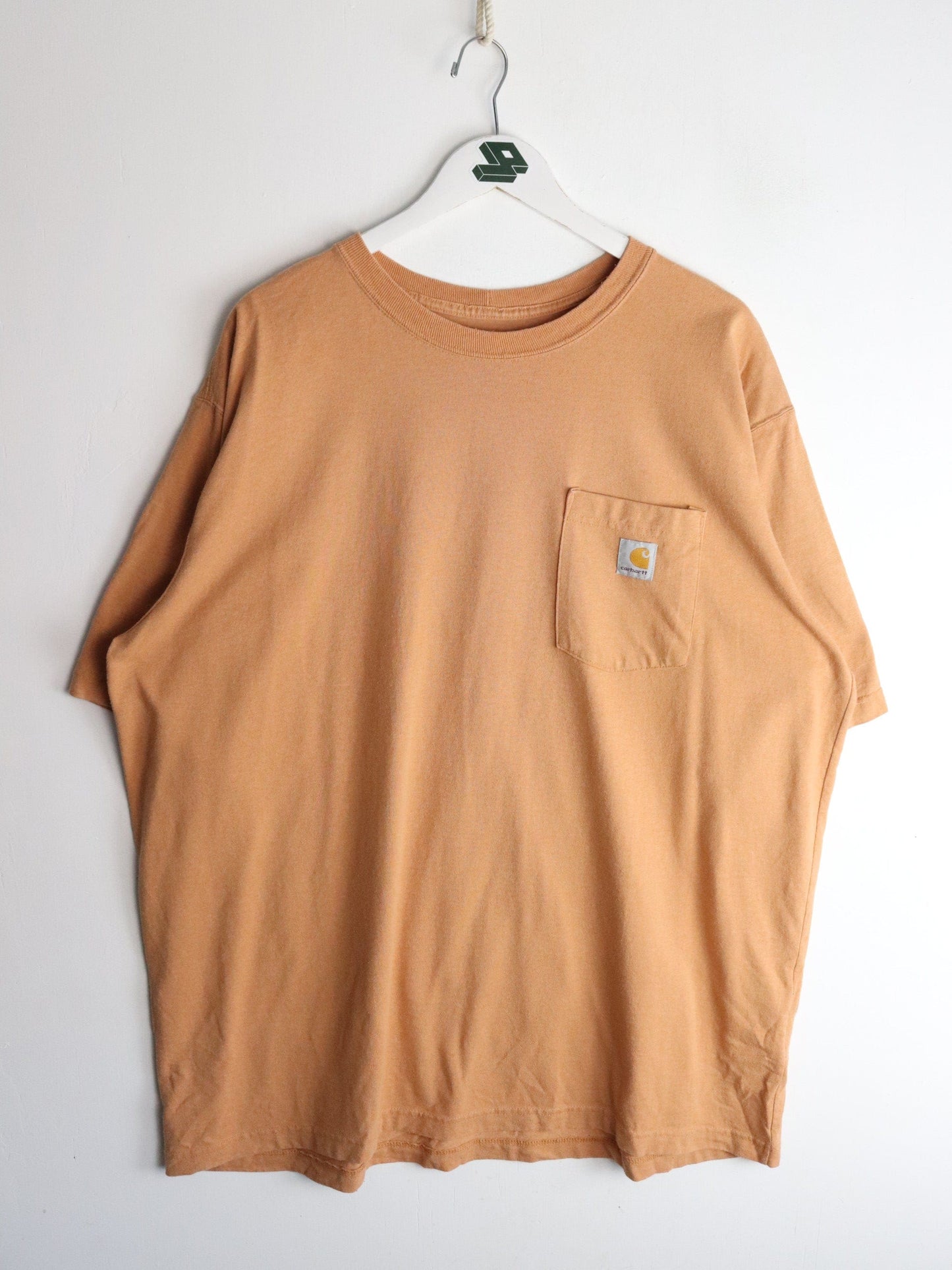 Carhartt T Shirt Mens 2XL Orange