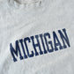 Vintage 1980s University Of Michigan Champion Reverse Weave Warmup Crewneck Men's Large