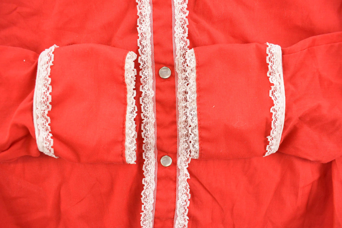 Vintage 1990s Western Yokes Pearl Snap Button Up Shirt Men's S