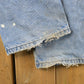 Vintage 2000s Carhartt Flannel Lined Denim Work Jeans Men's 33 x 29