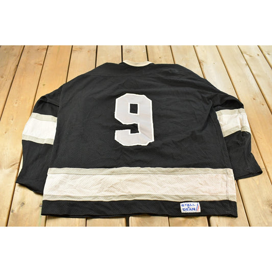 Vintage 1990s Medford Square Sporting Goods Co A.B. Carnes Hockey Jersey Men's 2XL
