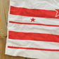 Vintage 1980s Stars T-Shirt Women's Cropped L