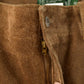 Vintage 1990s Polo Country Western Leather Suede Pants Women's 29 x 29