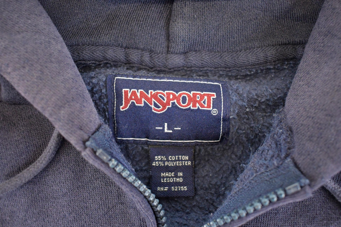 Vintage 1990s Penn State Jansport Full Zip Hoodie Sweatshirt Men's L