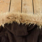 Vintage 1990s Dana Buchman Faux Shearling Coat Women's M