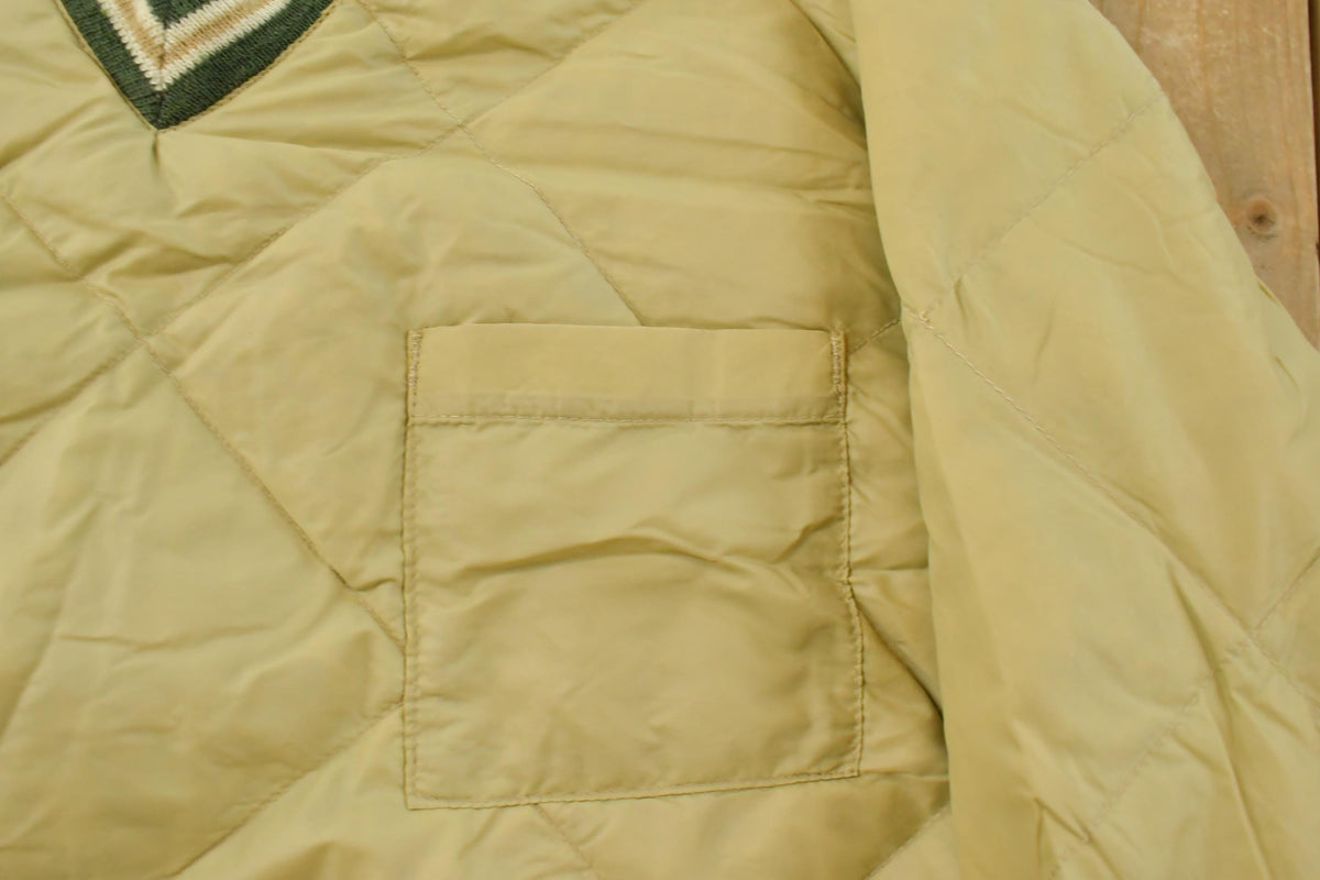 Vintage 1980s Eddie Bauer Pullover Down Jacket Men's Large