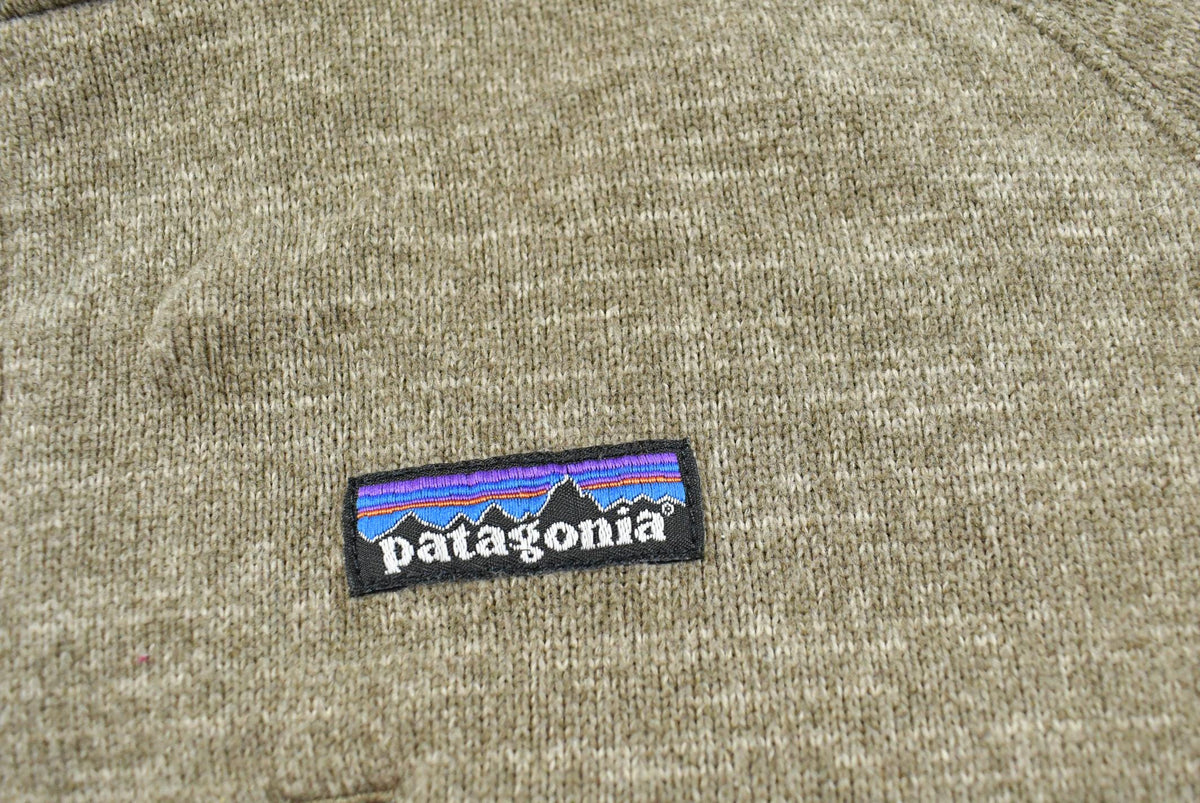 Vintage 2000s Patagonia Oatmeal Quarter Zip Fleece Sweater Men's XL