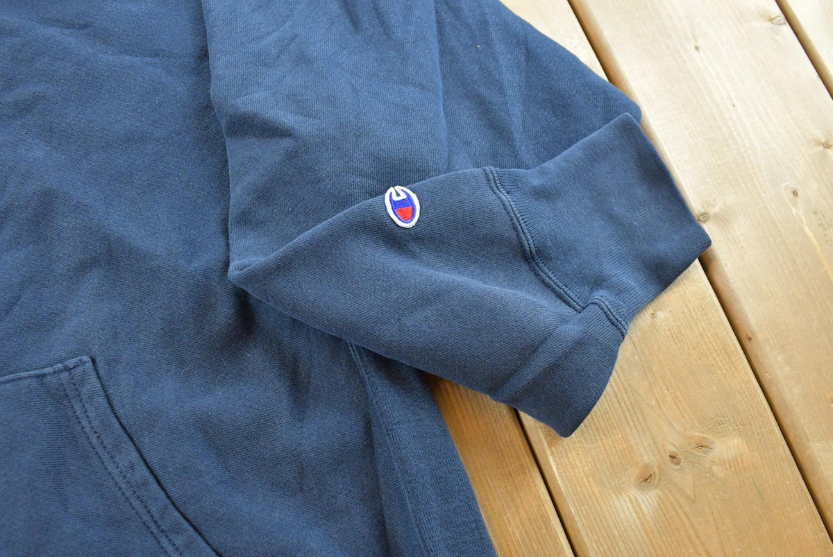 Vintage 2000s Champion Excavating Promotional Souvenir Reverse Weave Hoodie Sweatshirt Men's 2XL