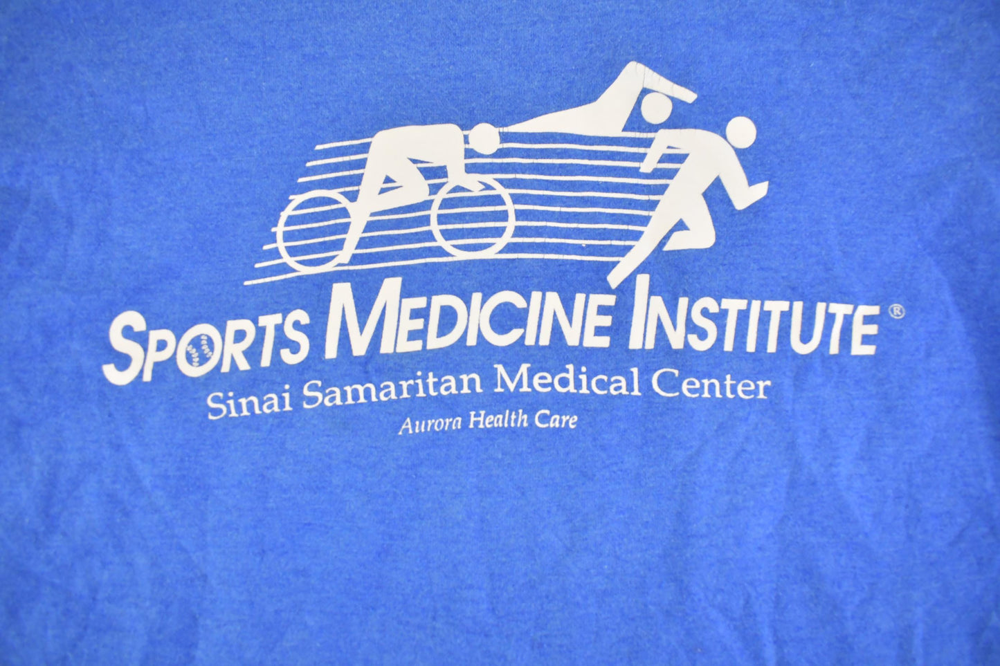 Vintage 1990s Sports Medicine Institute Triathlon Graphic T-Shirt Men's M