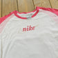 Vintage Y2K Nike Graphic Baby Tee T-Shirt Womens L