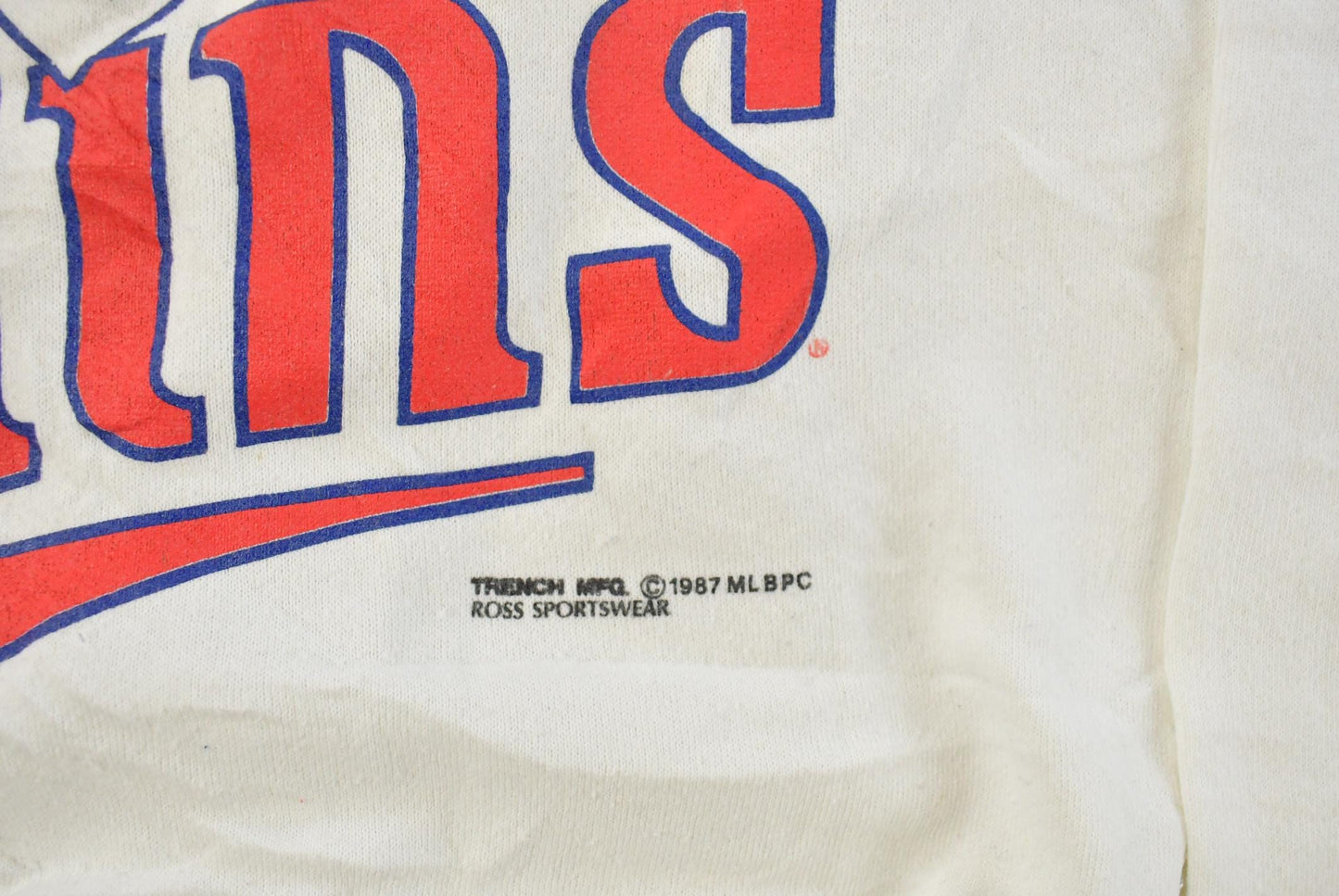 Vintage 1987 Minnesota Twins World Champs Crewneck Sweatshirt Men's M