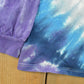 Vintage 2000 Grateful Dead Terrapin Moon Tie Dye Long Sleeve Liquid Blue Band T Shirt Men's L