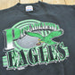 Vintage 1990s Trench Philadelphia Eagles NFL Crewneck Sweatshirt Men's M