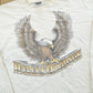 Vintage 1989 3D Emblem El Paso Texas Bald Eagle Harley-Davidson Motorcycles Long Sleeve T-Shirt Mens S