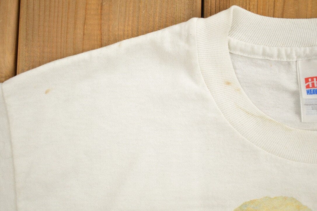 Vintage 1990s Soft-coated Wheaten Terrier Theme Graphic T-Shirt Men's Medium