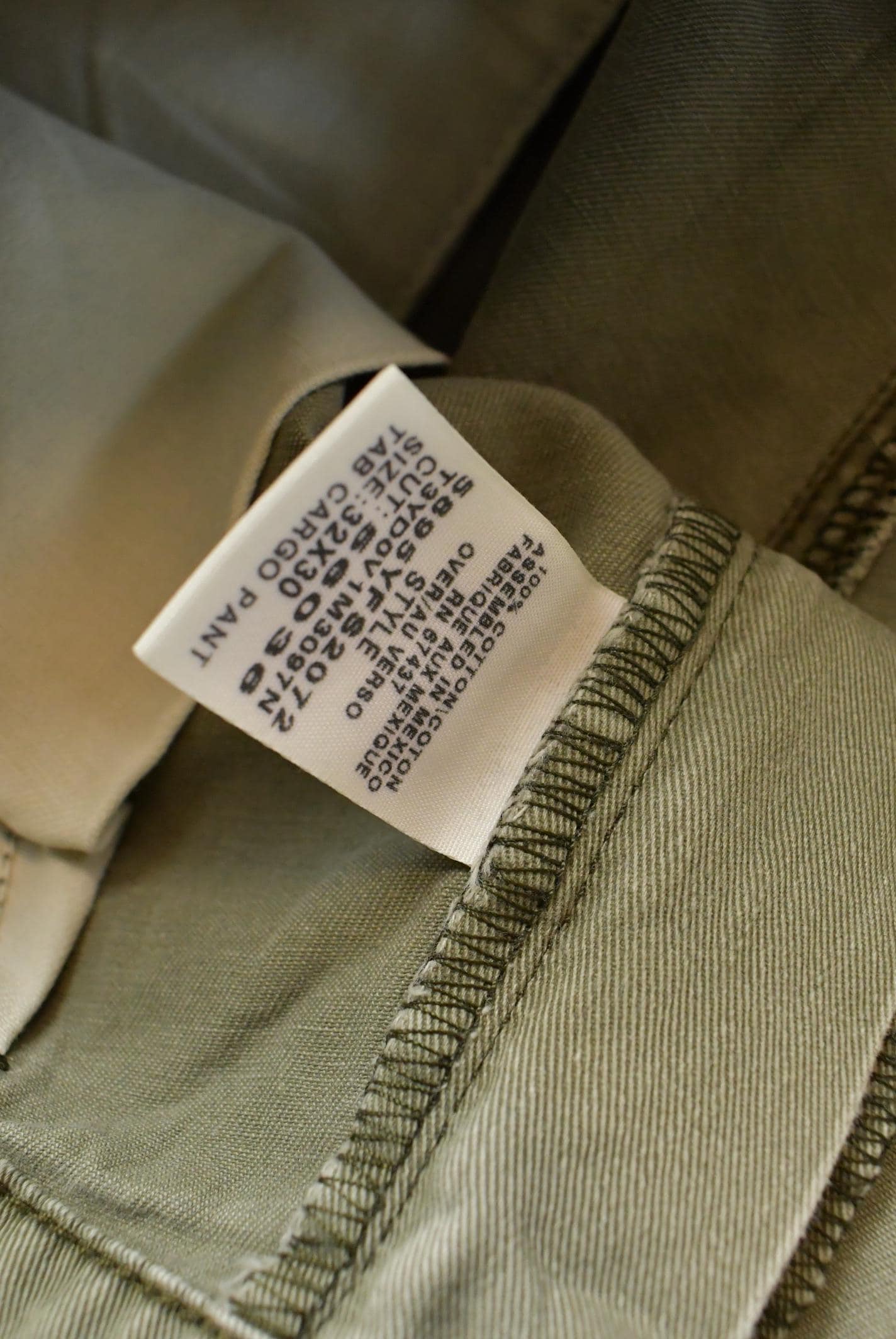 Vintage Y2K Ralph Lauren Polo Jeans Company Cargo Pants Men's 33 x 26.5