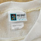 Vintage 1990s Blank White Crewneck Sweatshirt Men's M