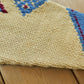 True Vintage 1960s Cowichan Pueblo Hand Knit Wool Shawl Collar Full Zip Sweater Men's S