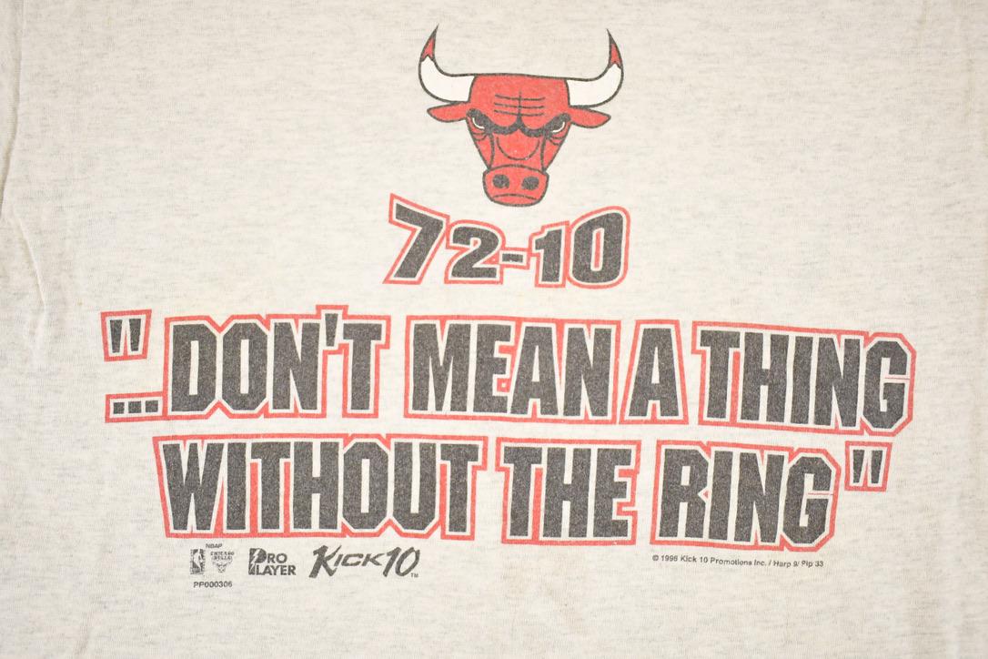 Vintage 1996 Chicago Bulls T-Shirt, NBA Graphic Tee, Men's M