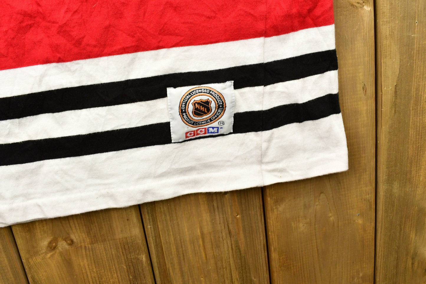 CCM Clothing > Men's Clothing > Sports & Fitness Vintage 1990s Chicago Blackhawks CCM NHL Hockey Jersey