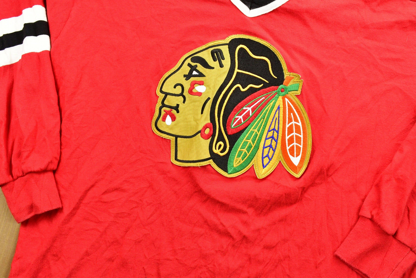 CCM Clothing > Men's Clothing > Sports & Fitness Vintage 1990s Chicago Blackhawks CCM NHL Hockey Jersey