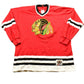 CCM Clothing > Men's Clothing > Sports & Fitness Vintage 1990s Chicago Blackhawks CCM NHL Hockey Jersey