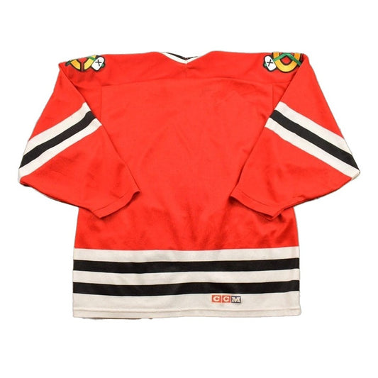 CCM Clothing > Men's Clothing > Sports & Fitness Vintage 1990s Chicago Blackhawks CCM NHL Hockey Jersey Men's Medium