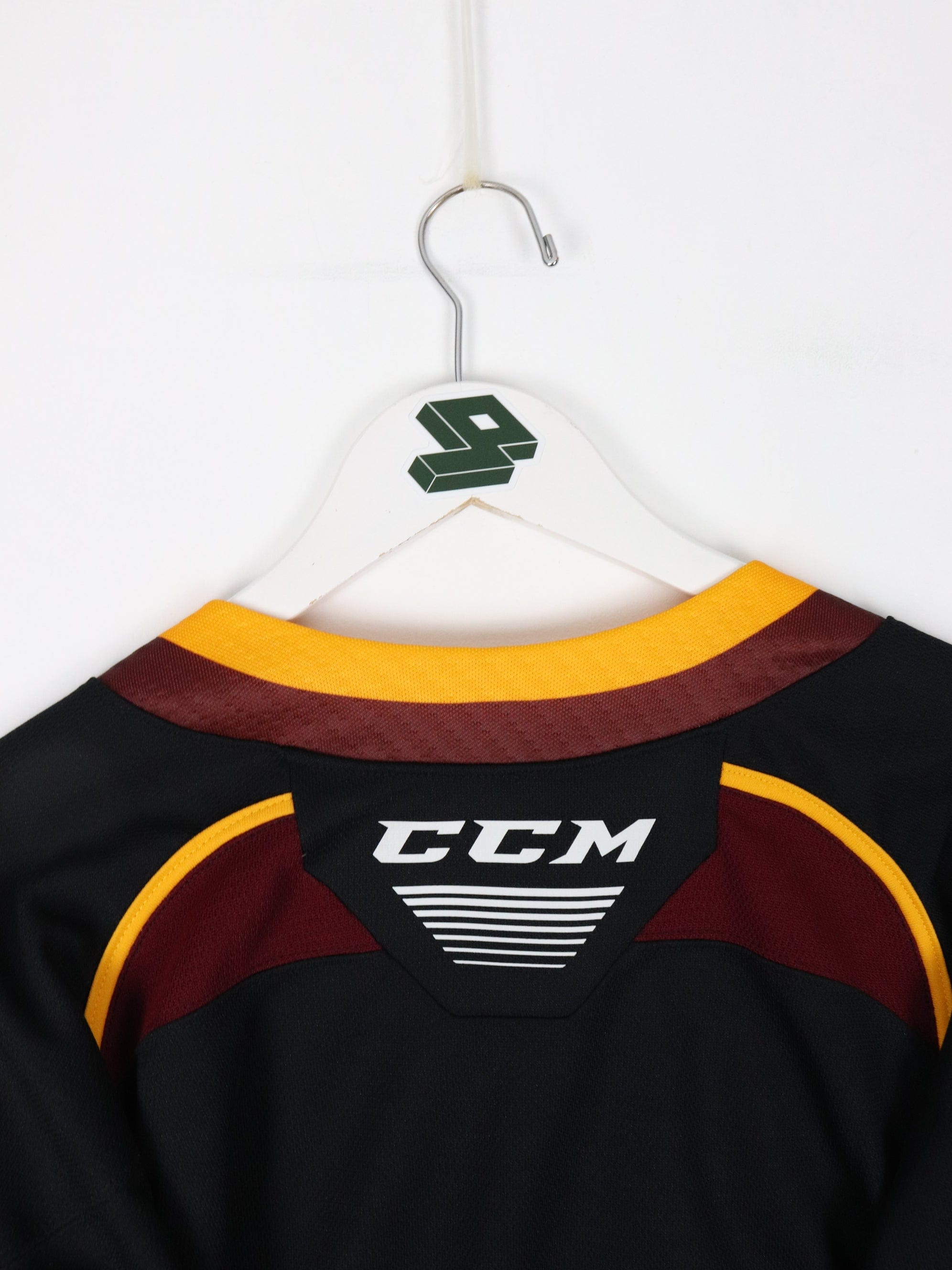 CCM Quicklite Cleveland Monsters Customized Premier Black Jersey