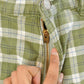 Vintage 1990s Reactor Plaid Denim Jeans Men's 30 x 34