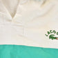Vintage 1990s Izod Lacoste Colour Block Collared Crewneck Sweatshirt Men's L