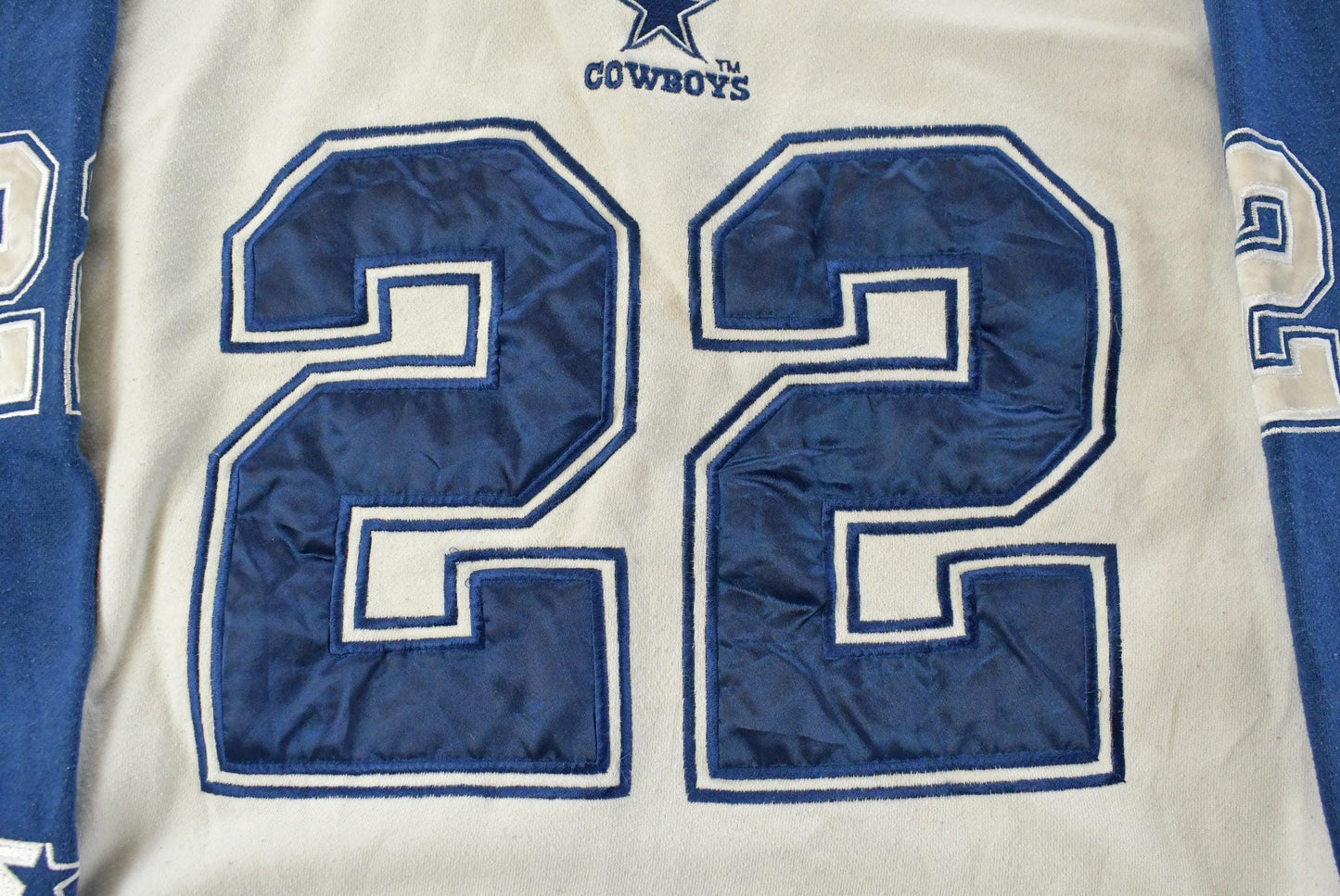 Vintage 1990s Emmitt Smith Dallas Cowboys Starter Jersey Sweatshirt Men's XL