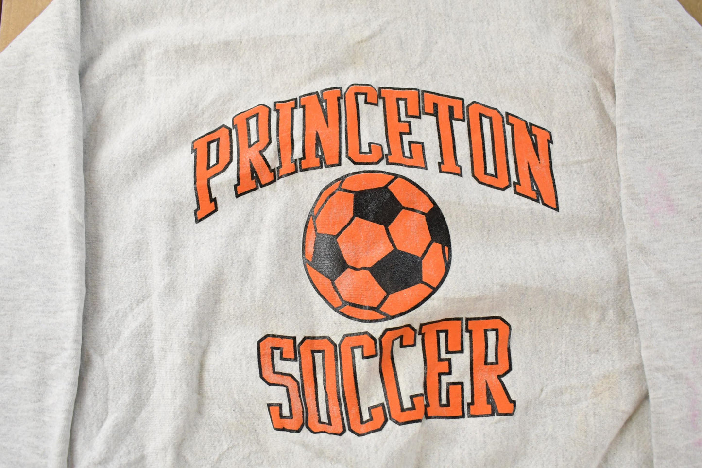 Vintage 1990s Princeton University Soccer Crewneck Sweatshirt Men's XL