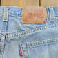 Vintage 1990s Levi's 505 Regular Fit Denim Jeans Men's 32 x 34