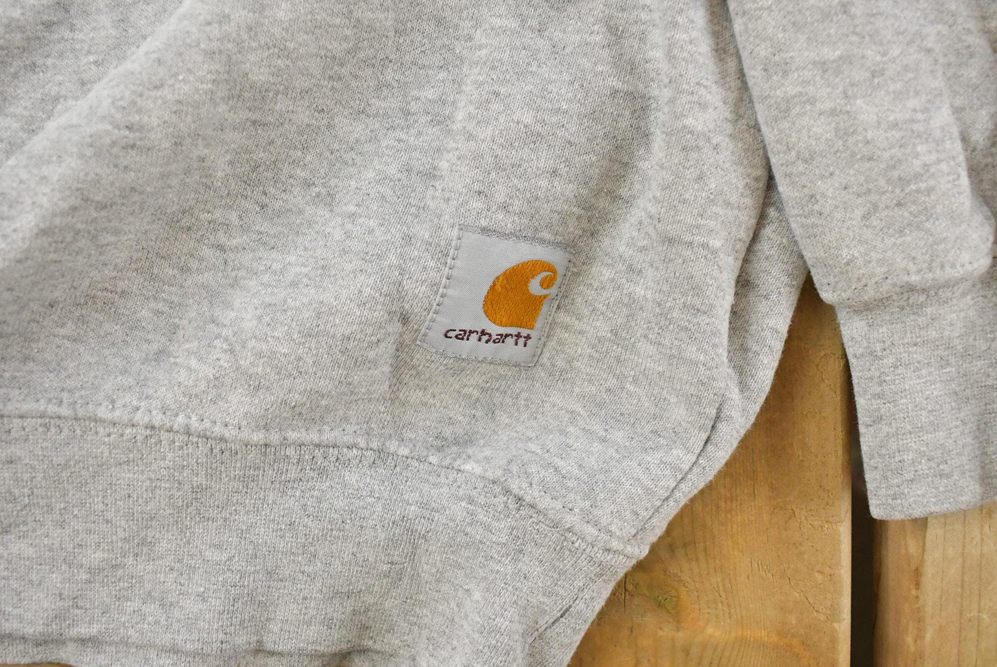 Vintage 1990s Carhartt Embroidered Logo Crewneck Sweatshirt Men's Large Tall