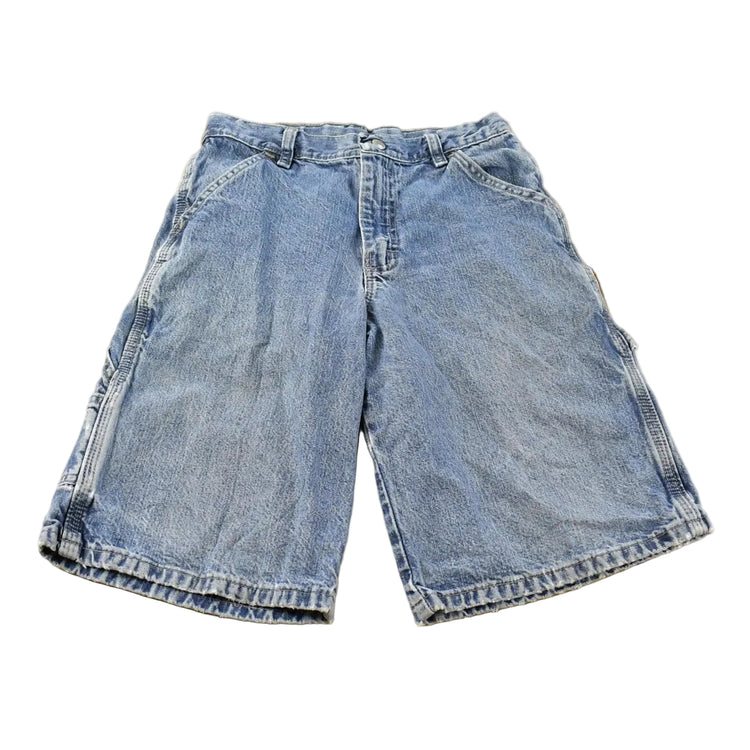 Vintage 2000s Wrangler Carpenter Denim Jean Shorts Youth 26