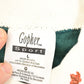 Vintage 1990s Gopher Sport Collared Leaf Design Graphic Print Collared Sweatshirt Women's L