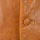 Vintage 1980s Continental Leather Western Vest Jacket Men's M