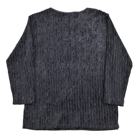 Vintage 1990s Pleated Long sleeve Shirt Men's Large