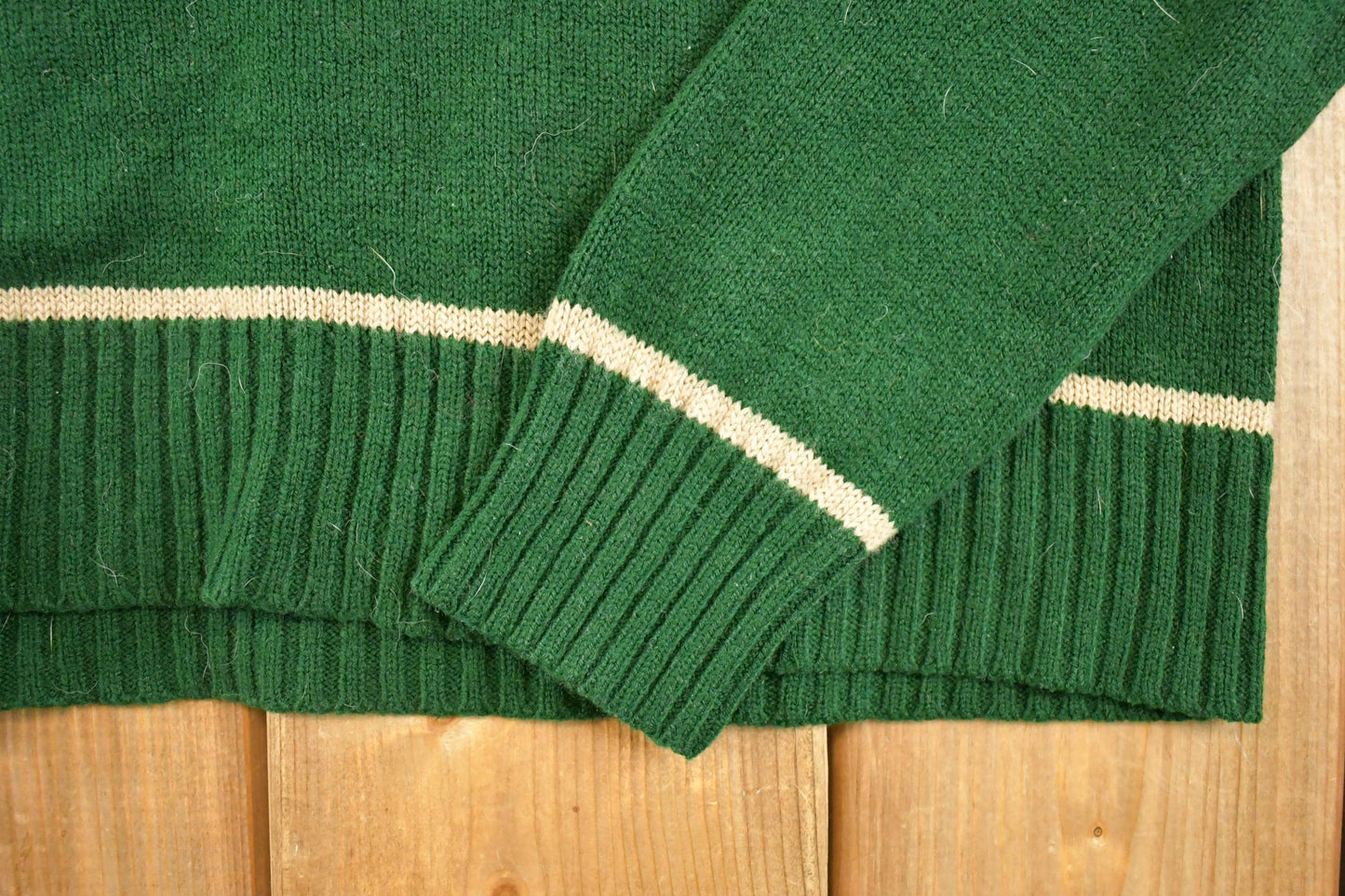 Vintage 1990s Horizon Reindeer Christmas Knit Crewneck Sweater Men's L
